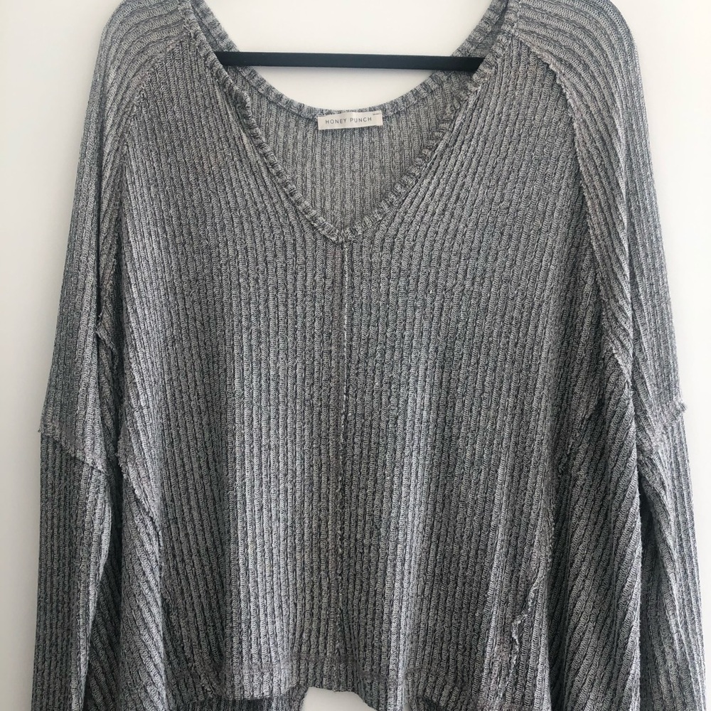 Knit Grey Long Sleeve